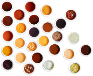 Our Sauce Selection
