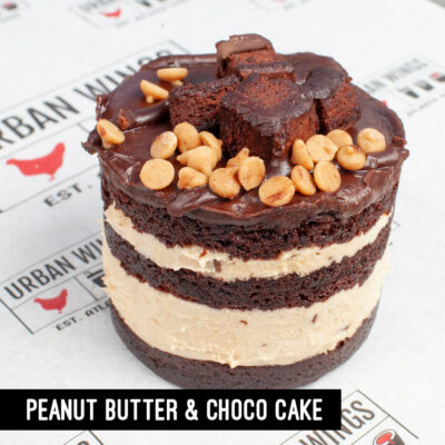 Peanut Butter & chocolate cake